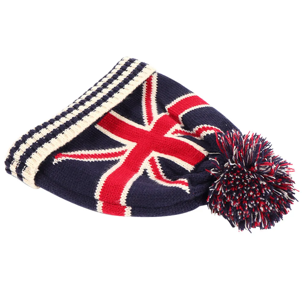 

1Pcs Pattern Wool Knitted Beanie Warm Winter Hat Soft Skin-Friendly Knitting Cap Easy Clean Casual Fashion Woolen Hat