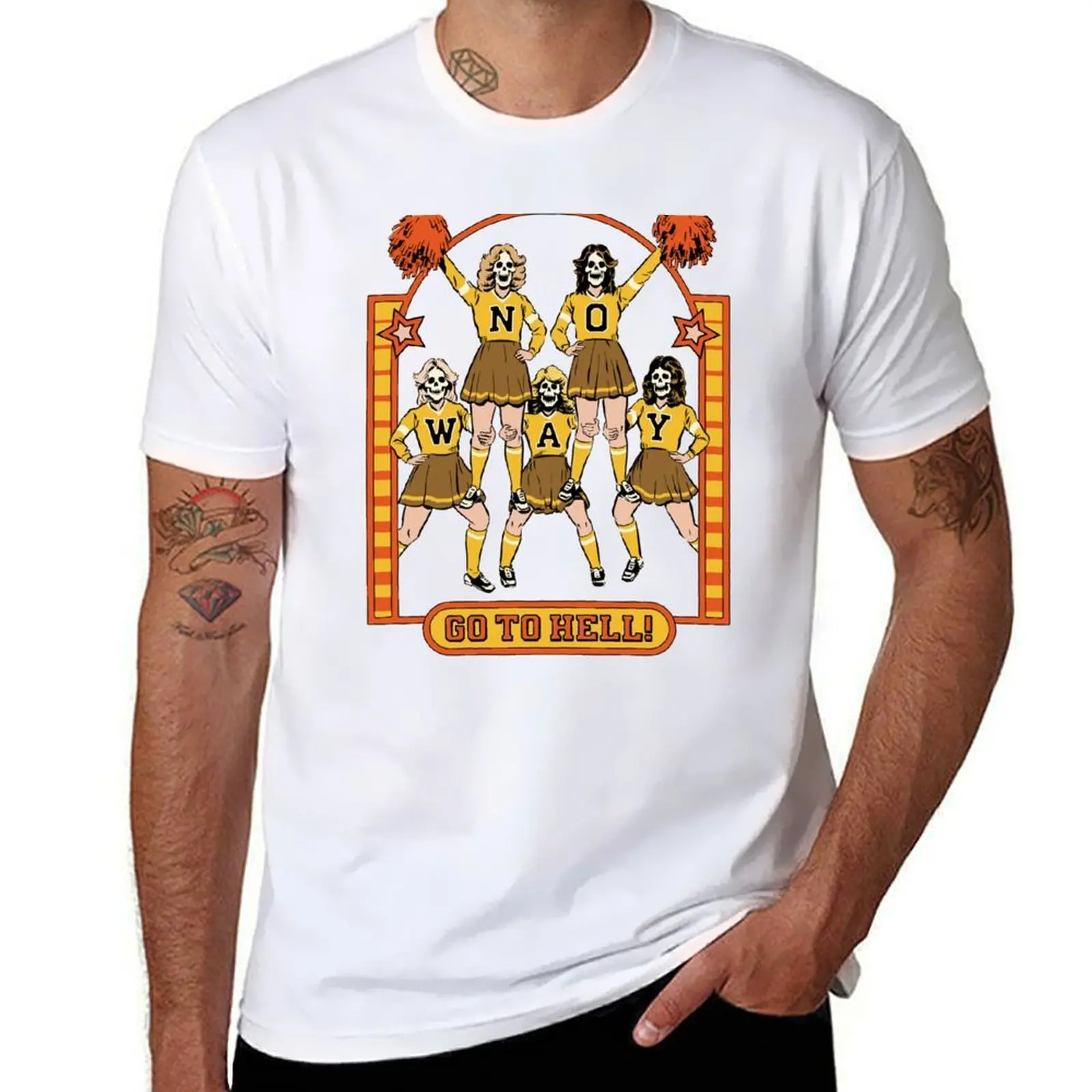 

Go to Hell! T-Shirt t shirts for man slim fit t shirt custom print T-Shirt