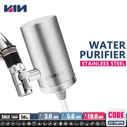 Edelstahl Reinigung Wasserfilter Filter Tap Küche Wasserhahn Befestigen Filter Patronen Rost Bakterien Entfernung Percolator