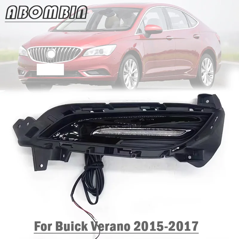 

Передний бампер DRL Противотуманная фара Светодиодная противотуманная фара для Buick Verano Sedan 2015 2016 2017