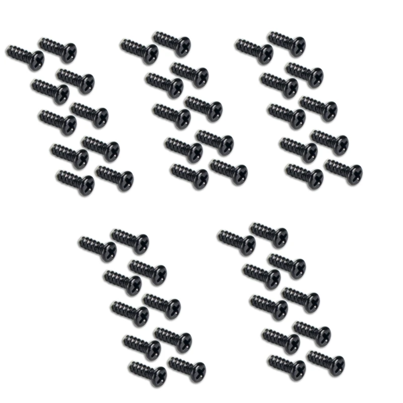 F3MA 50Pcs/set Replacement Handle Full Set Screw for Play-Station for Dual Shock 5 DS5 Controller Screws for Head Screws Fit