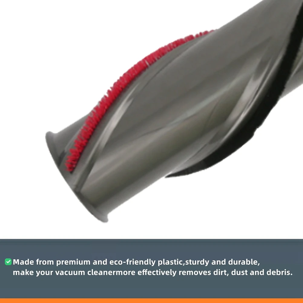 AT28-For Dyson V15 Vacuum High Torque Anti Tangle Roller Brush Replacement Parts Brushbar Roller Brush With Cleaning Brush