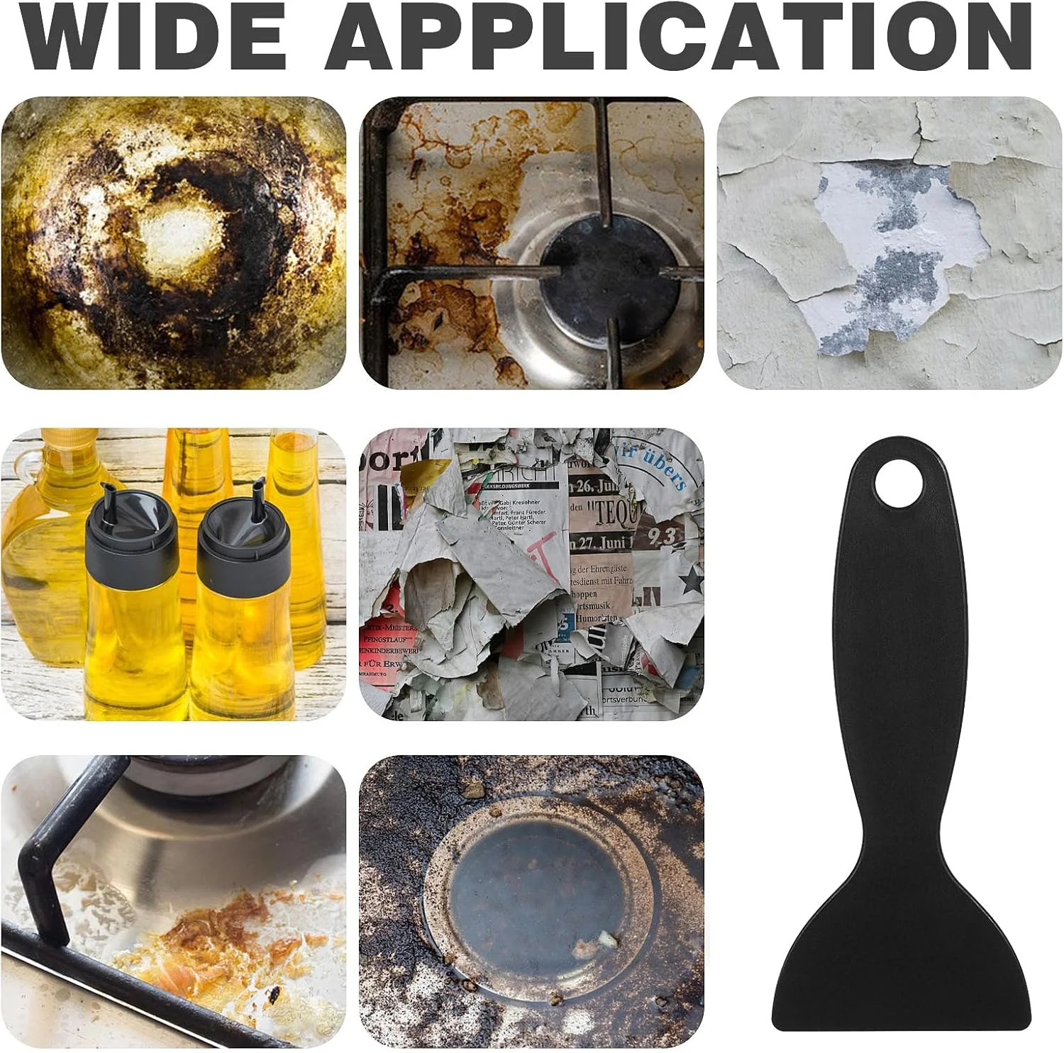 Anti-Static Plastic Scraper，Mobile Phone Film Decal Sticker Scraper Installation Tool, Air Bubble Remover