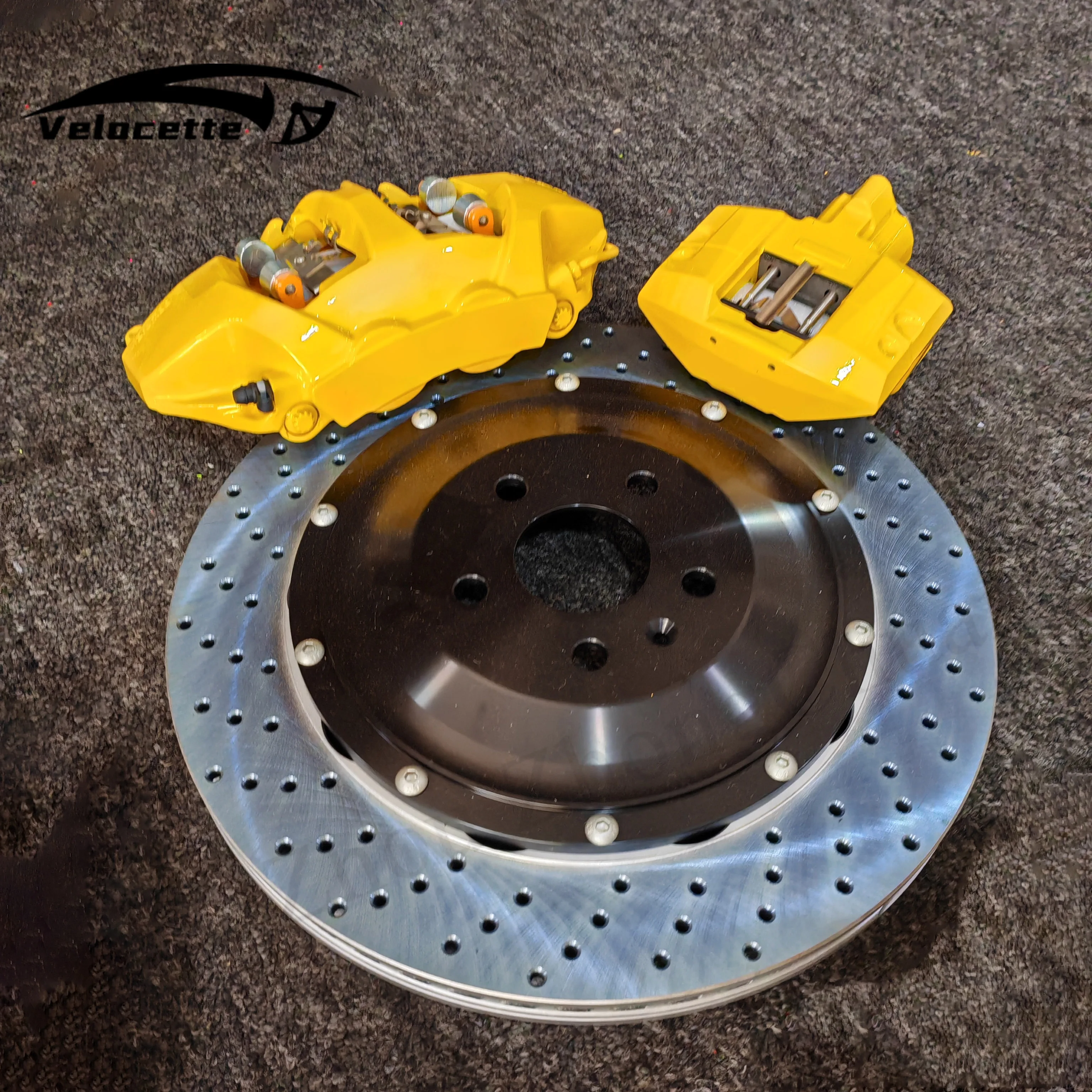 مجموعة فرامل فرجار الفرامل الكبيرة المكونة من 10 مكبس قابلة للتخصيص شعار نمط اللون لـ Pors che 911 2020 Cayenne #5