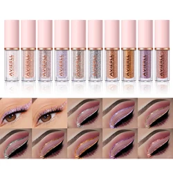 Glitter Liquid Eyeliner Pen - Long-Lasting, Smudge-Proof, Waterproof, Fast-Drying, Easy-to-Use Eye Makeup with Golden Colour To