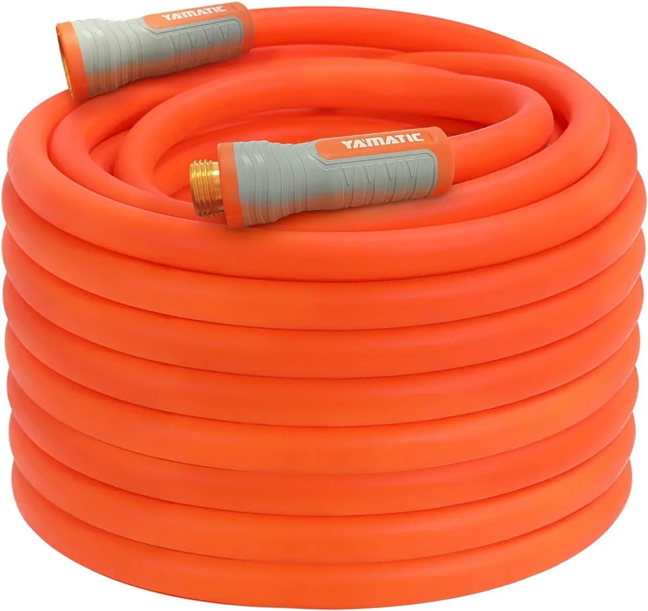 

Heavy Duty Garden Hose 5/8 in x 75 ft, Super Flexible, All-weather, Lightweight, Burst 600 PSI for Easy Watering