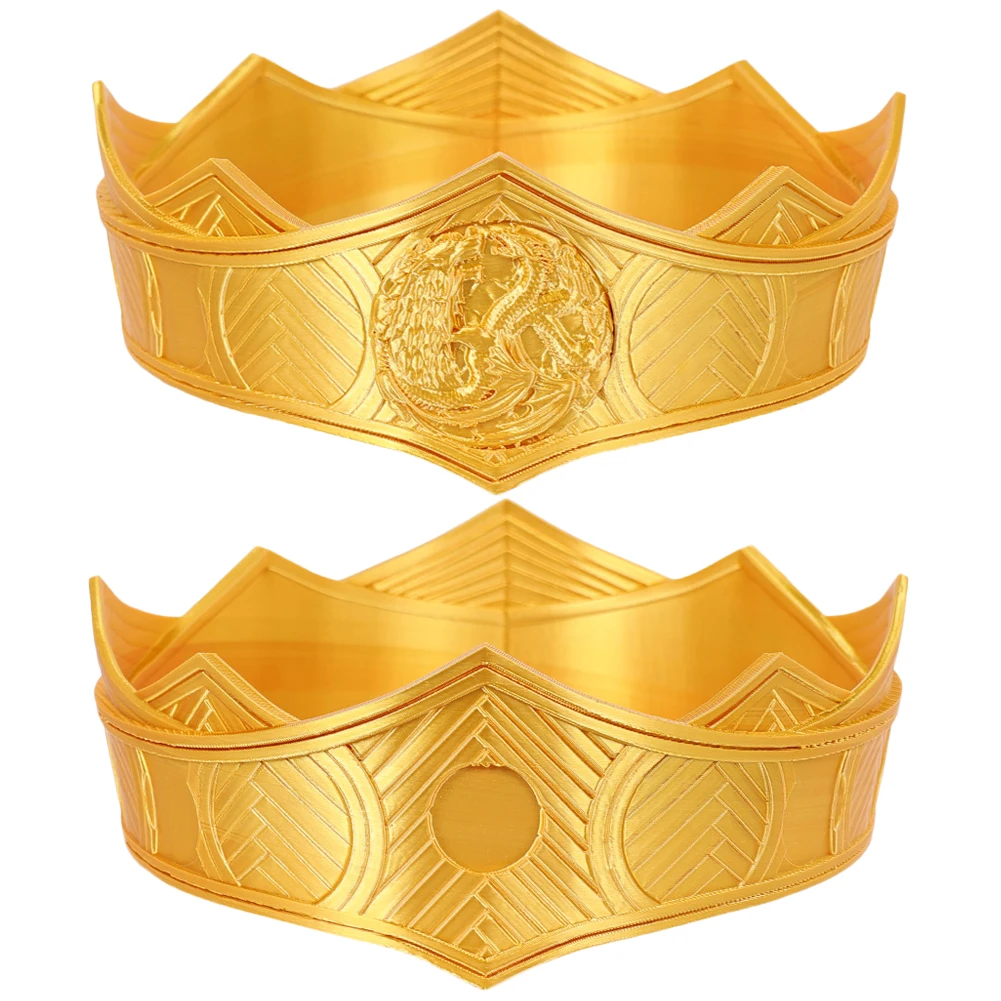 

House Rhaenyra Cosplay Golden Crown Dragon 2 Headwear Roleplay Costume Accessories Props Halloween Outfits Carnival Party