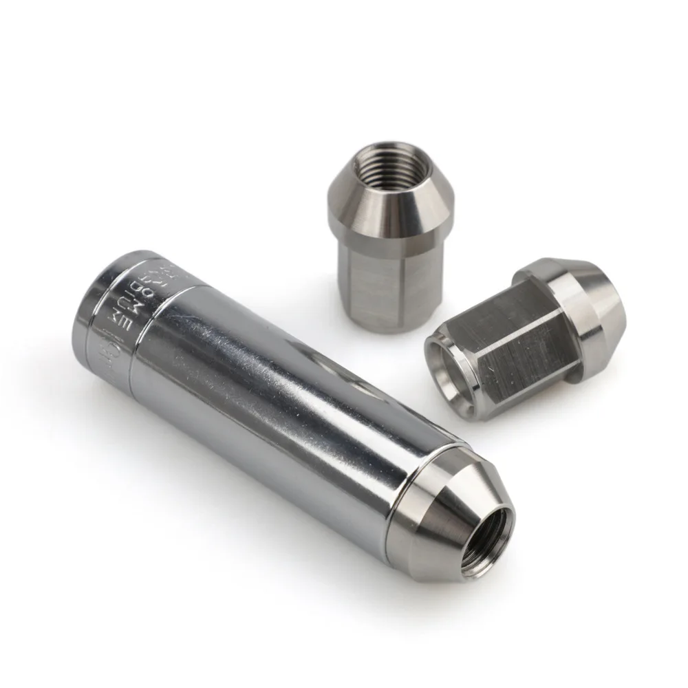 JDMAccessoriesWheel Caps20PCS Modified Car Nuts 304 Stainless Steel Length 35MM Specifications M12* 1.5M12 * 1.25M14 *1.5Exterio