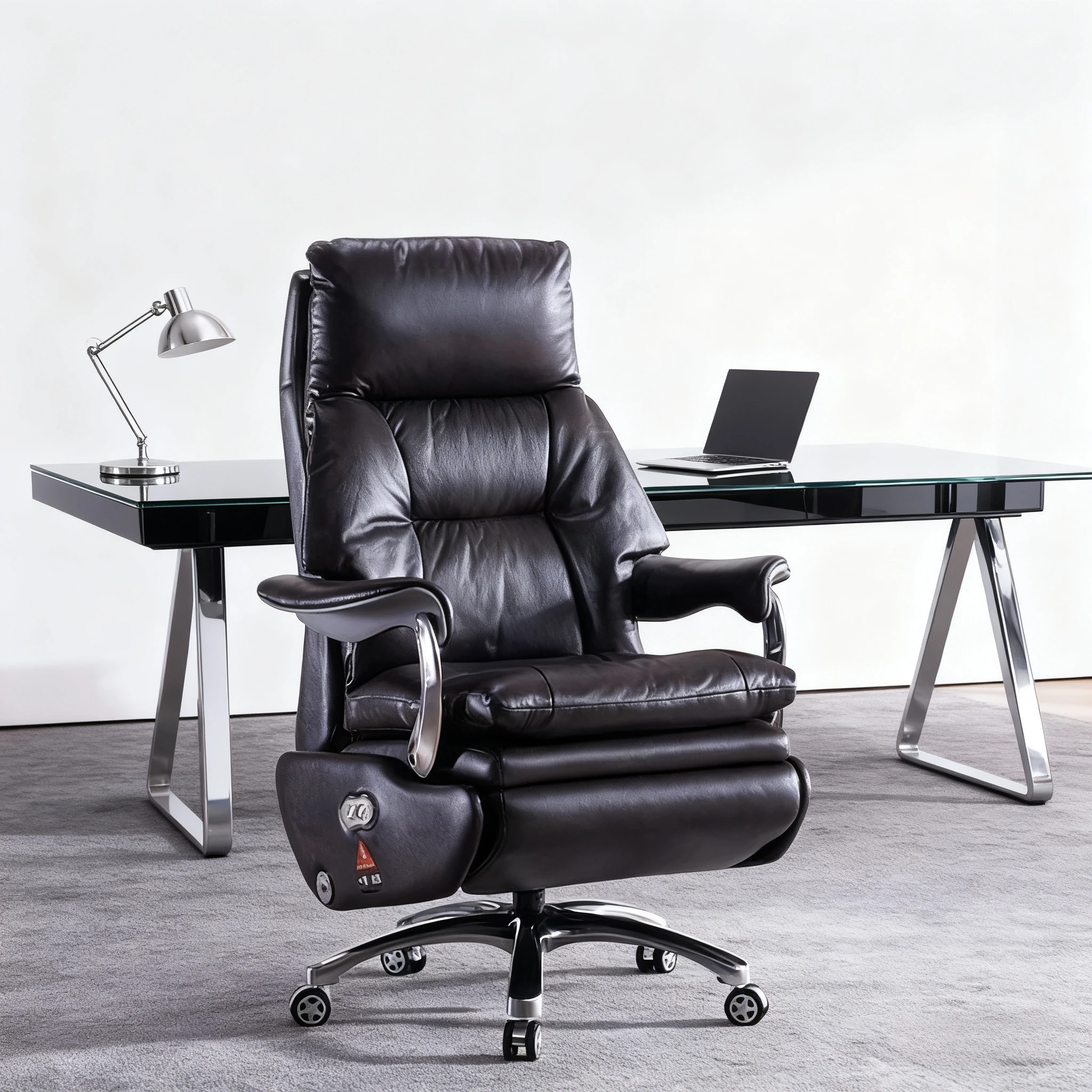 

Trendy Chair Modern Design Electric Leather Boss Chair Comfortable Ergonomic Swivel Arm Footrest Salon Silla Oficina Furniture