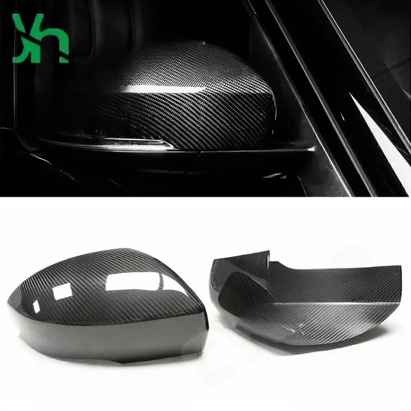 ランドローバーディスカバリースポーツレンジャーランドローバーイヴォーク/ヴェラージュエイジャージャガーF-Pace E-Paceカーボンファイバーサイドミラーカバーアクセサリー
