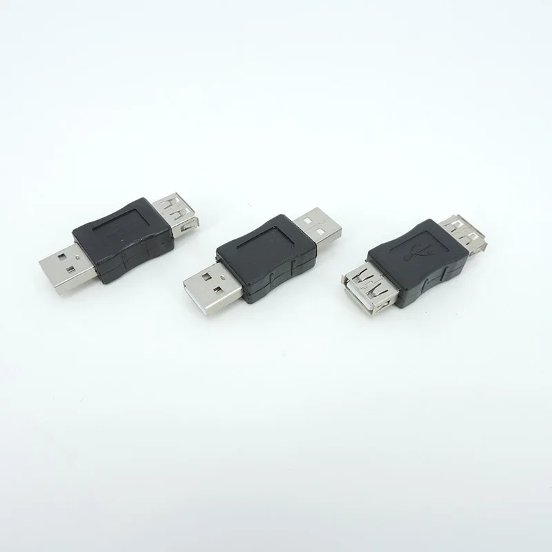 USB 2.0 A 타입 수 암 커플러 어댑터 플러그 소켓 커넥터, PC 노트북 DIY 익스텐더 케이블 컨버터 L1