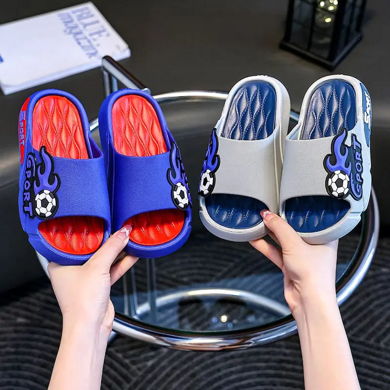 Soft Cloud Sole Kids Non Slip Waterproof Slippers Summer Indoor Outdoor Cloud Shoes for Boys Girls Beach Sandals with Quick Dry