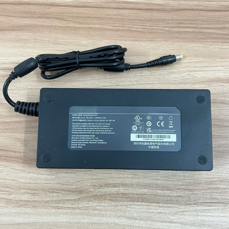 

Блок питания/зарядное устройство LL для Huntkey HKA300240A3-0A7 5.5*2.5MM 24V 12.5A 300W