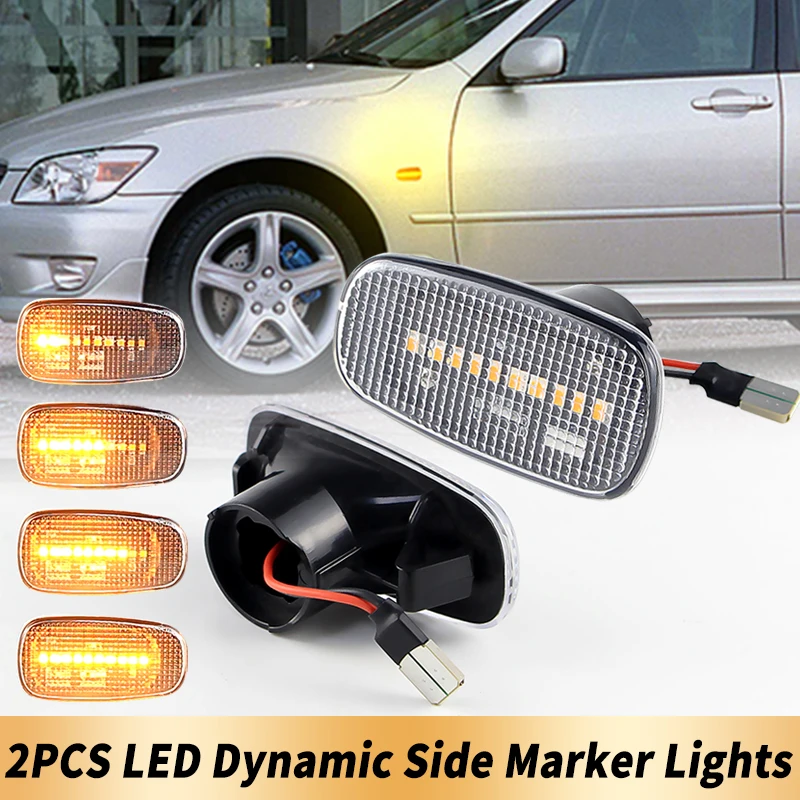 �y�Z�[�����z2 �� LED �T�C�h�}�[�J�[�^�[���V�O�i�����C�g Canbus �g���^�����h�N���[�U�[�N���[�K�[�A���e�b�c�@���N�T�X IS200 IS300 SC430 �J�[�A�N�Z�T���[