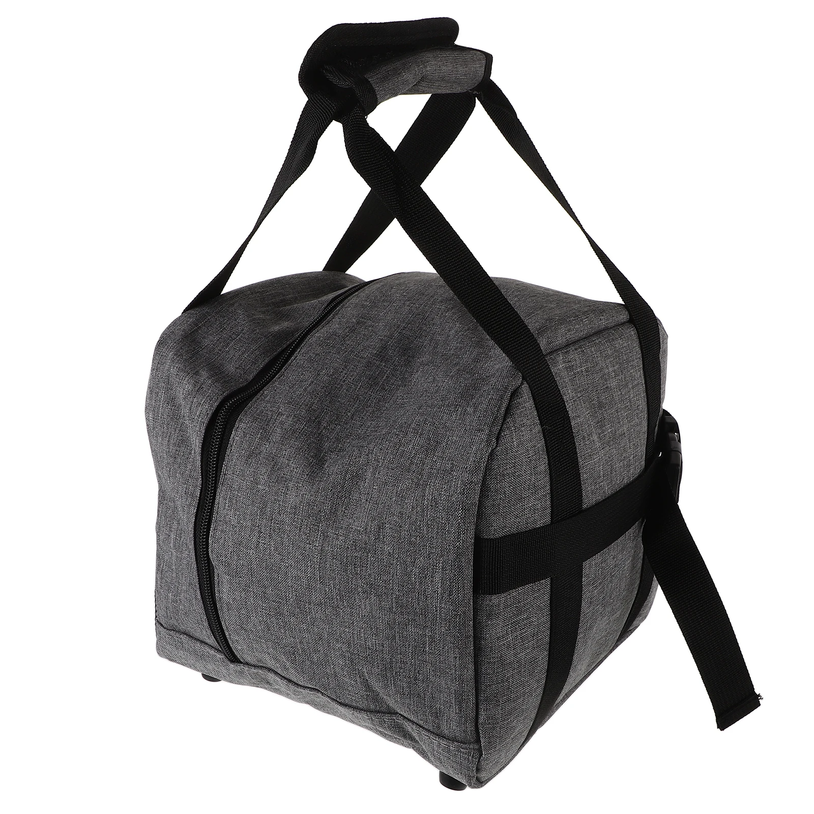 

Single Ball Bowling Bag with Padded Holder Lightweight Mesh Carrier for Adult Travel Includes Hand Carry Handle Multiple Storage