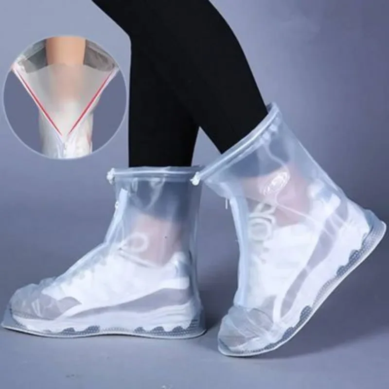 Waterdichte Schoenhoes Siliconen Sport Regenlaars Cover Met Laag Antislip Materiaal Slijtvaste Dikke Schoenen Hoes Unisex