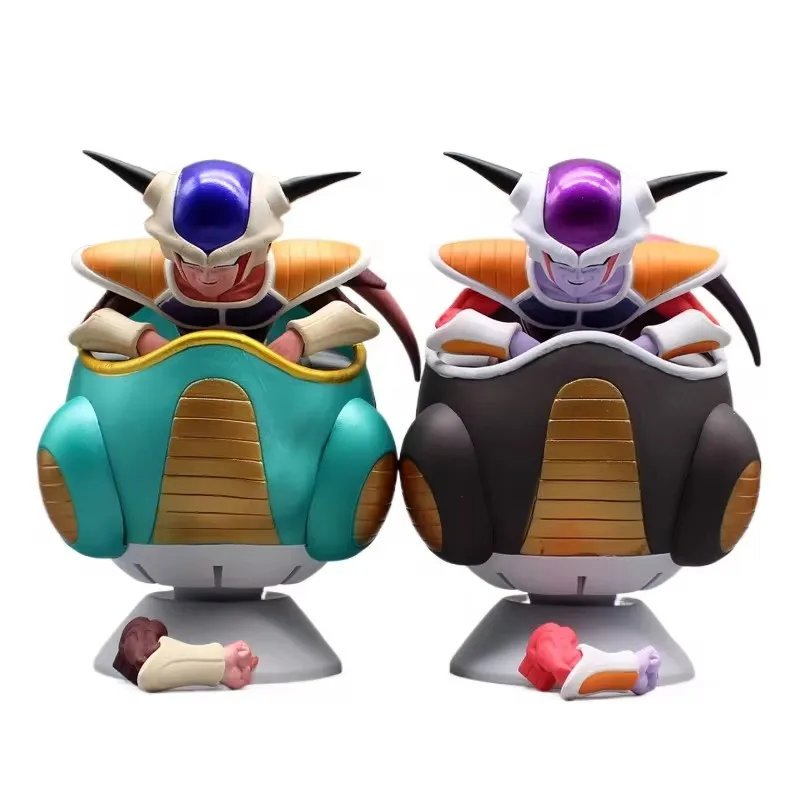 

20cm Anime Dragon Ball Frieza Figurine Baby Carriage White Hole Freezer Action Figures PVC Collection Model Toy Decoration Gifts