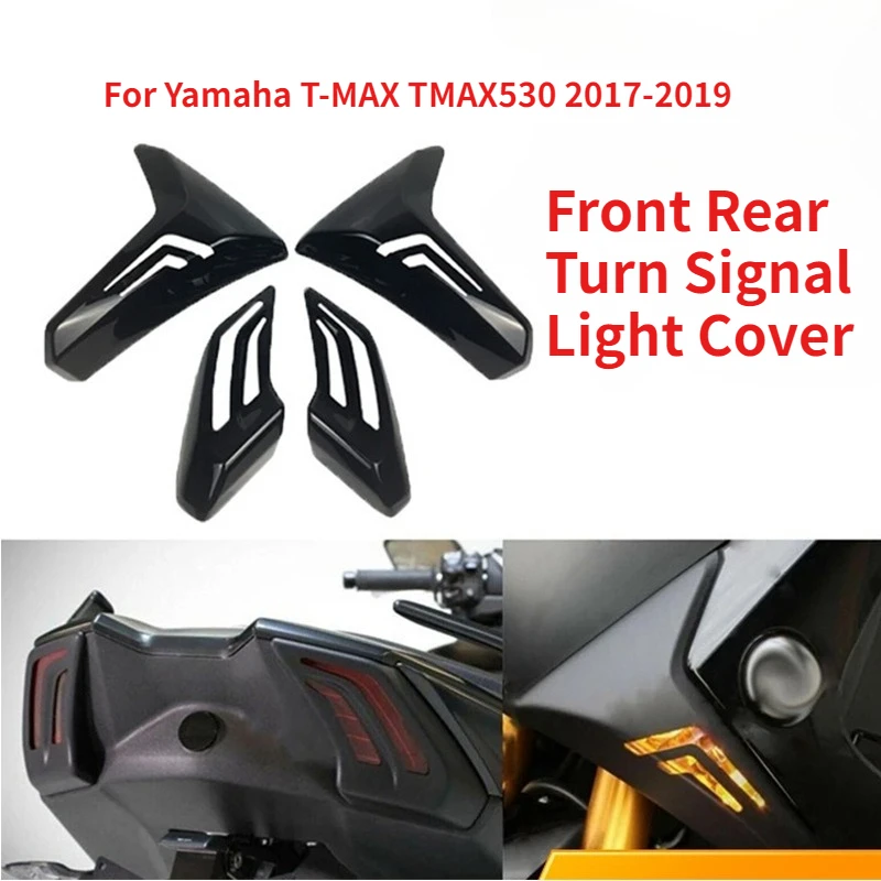 

For Yamaha T-MAX TMAX530 2017-2019 Front Rear Turn Signal Light Cover Indicator Lens Motorcycle Accessories