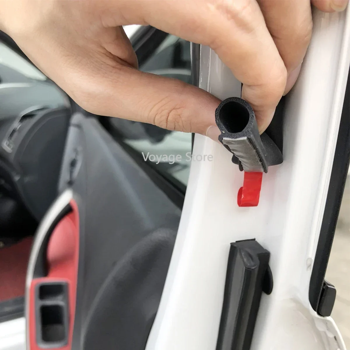 

T32 Door Seal Strips Upgrade 16 x 16mm 5 meters For VW T5 T5.1 T6 Transporter Multivan Caravelle Campervan California Extra Cab