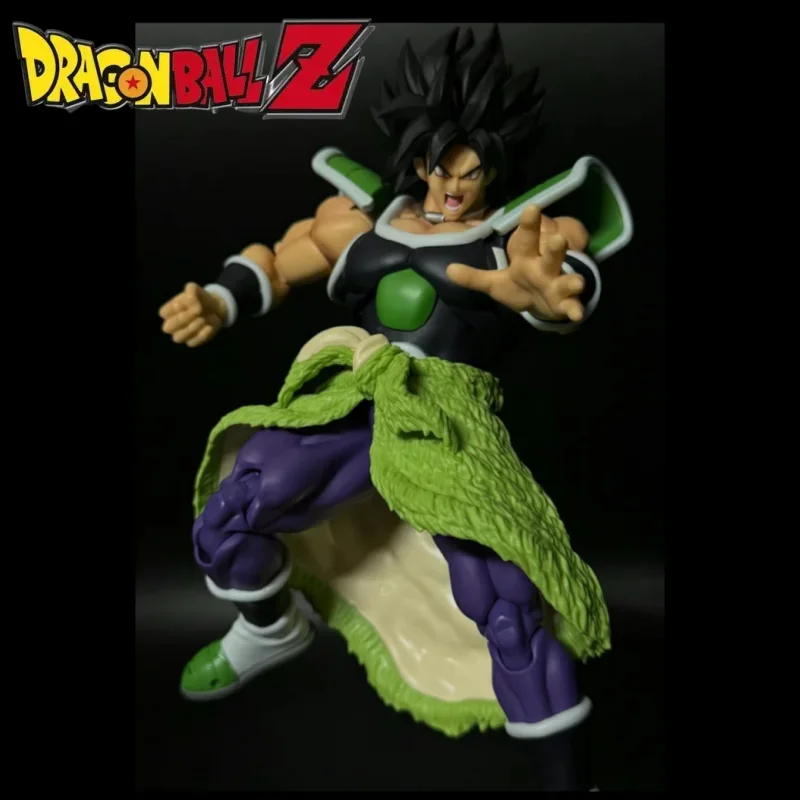 

15 см Bandai Dragon Ball Super Figureassembly Model Broli Black Hair Super Saiyan Room рабочее украшение игрушки детские подарки