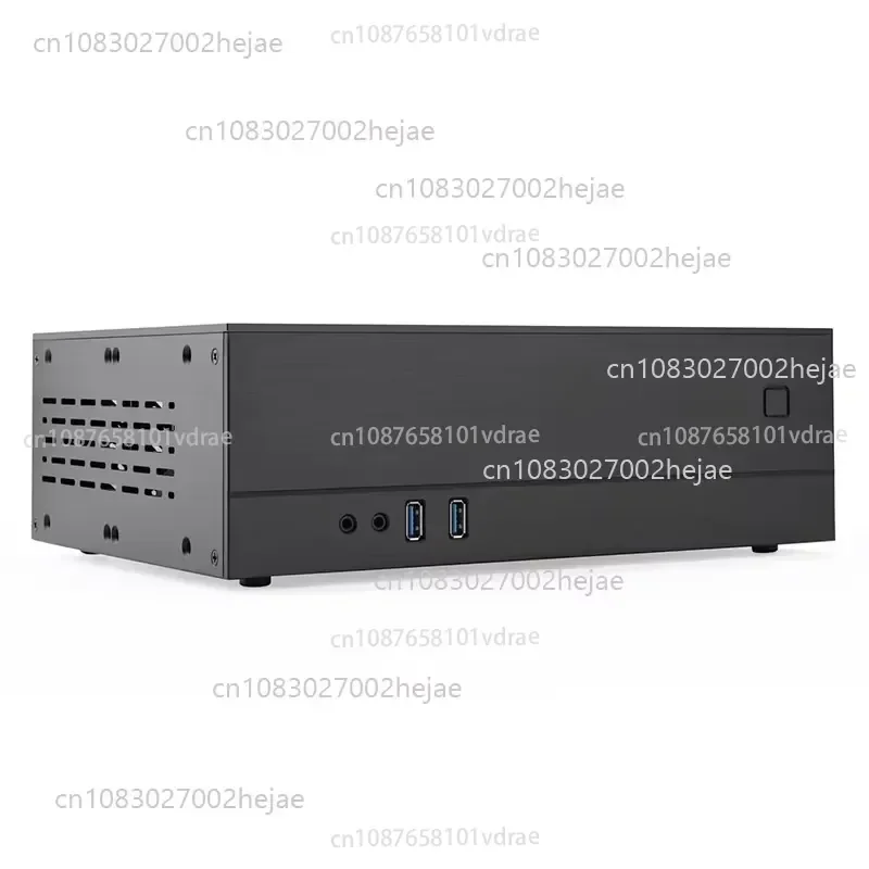 A02 Aluminum Shell Iron Architecture Chassis HTPC Horizontal ITX Mini Small Chassis, Half-height Graphics Card - view 5