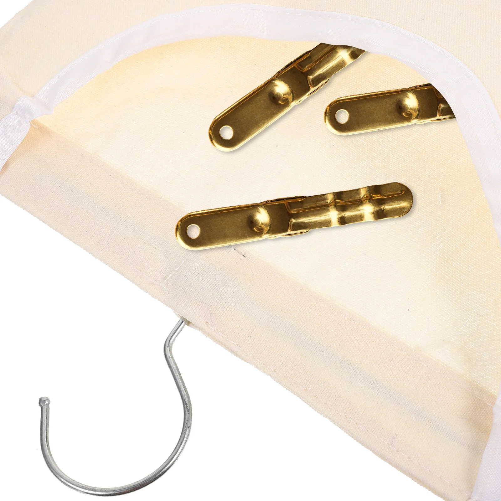 

Clothespin Bag Hanging Clip Organizer Portable Laundry Storage Pouch Space Saving for Socks Underwear Kitchen Bathroom