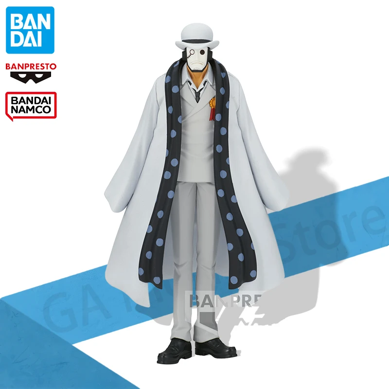 Genuine Bandai DXF Anime One Piece THE GRANDLINE MEN CIPHER POL AIGIS CP0 Wano Country Action Figure Collection Model Toys Gift