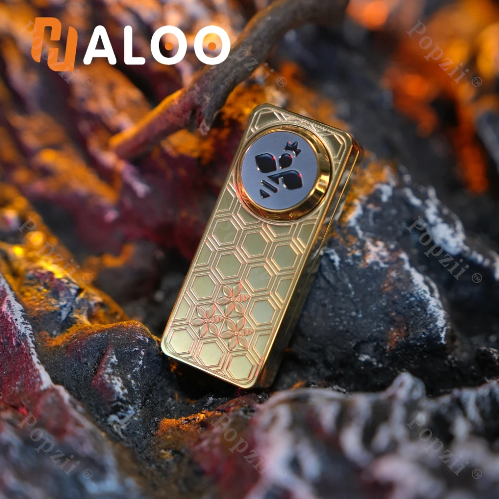 Haloo joueur reine abeille acier inoxydable EDC mécanique Push curseur Fidgeting jouet adulte sensoriel Cool Gadget anxiété jouets