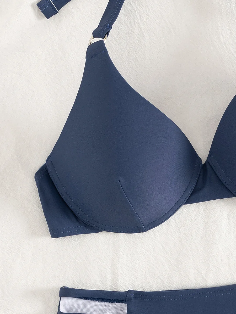 2025 Push Up Bikini Donna Costume da bagno a fascia Donna Senza spalline Bikini Mujer Costumi da bagno Due pezzi Bikini Perizoma Costume da bagno
