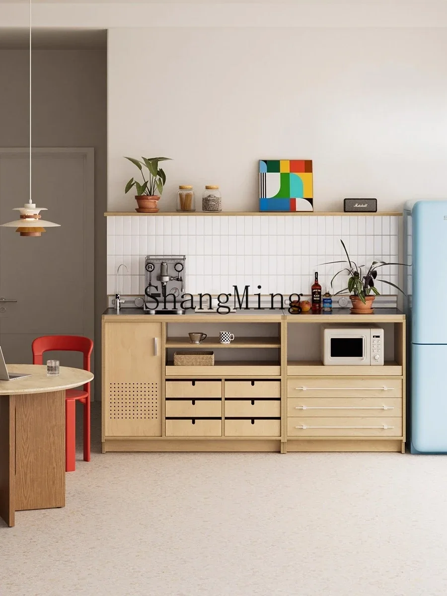 

CL combination dining side cabinet integrated storage cabinet against the wall combination tea cabinet