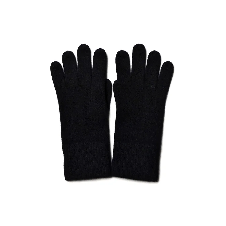 小物 100% CASHMERE GLOVES ovy KAJA YUYA Naizaiga 100 cashmere Plain half-fingered wrist knitting winter