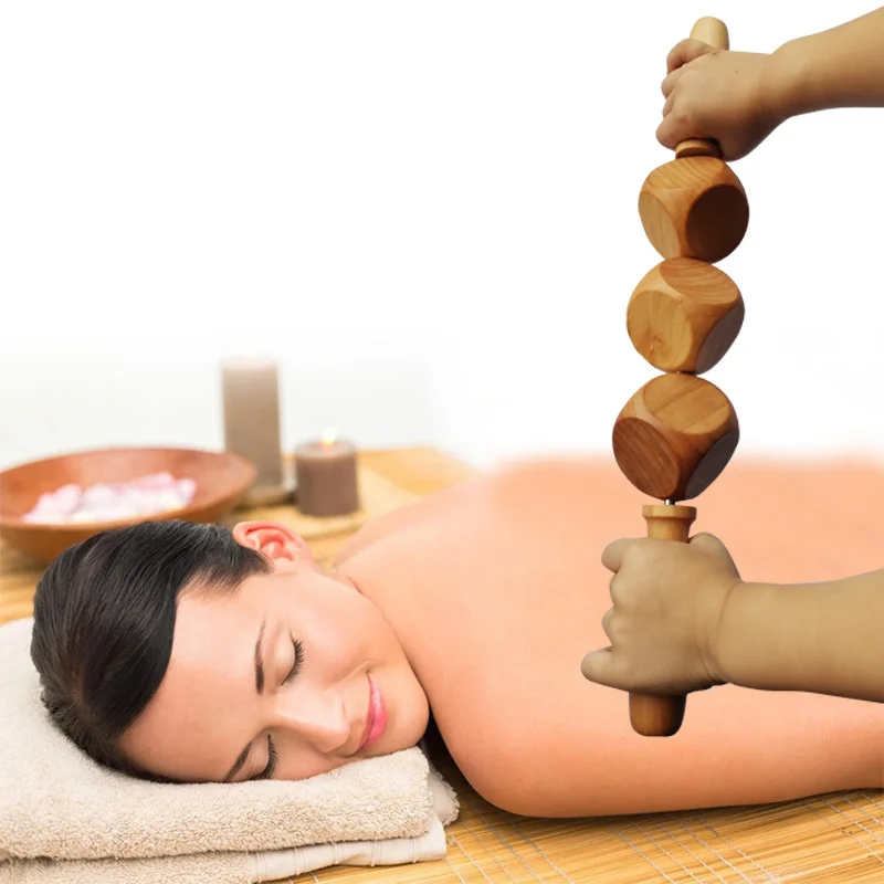 Rolling bar, household scraping bar, a general exercise bar for the whole body, meridian dredging massage bar