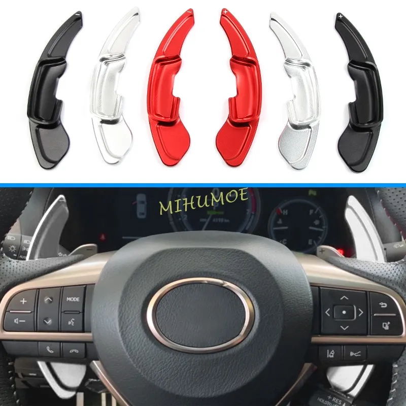 For 2012-2022 Lexus RX GS 200t 250 300 350 450h Aluminum Alloy Steering Wheel Shift Paddle Shifter Extended Car Accessories