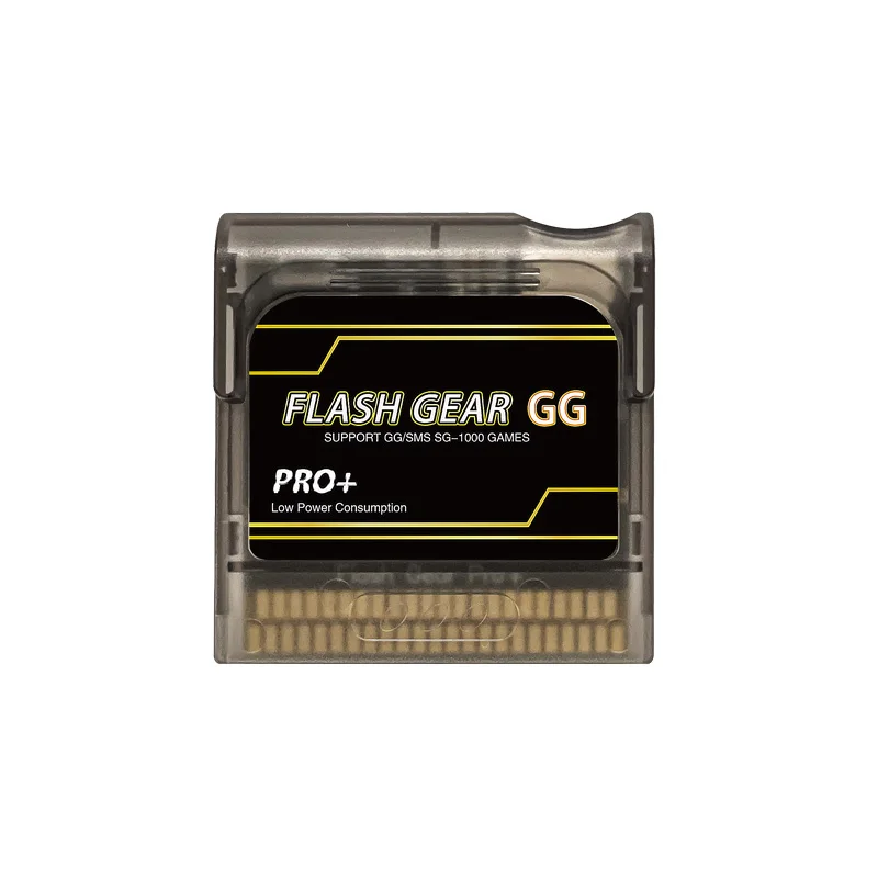 خرطوشة ألعاب Flash Gear Pro GB GG 600 in 1 لوحدة تحكم ألعاب Sega GG وحدة تحكم ألعاب منخفضة استهلاك الطاقة GBA GBC