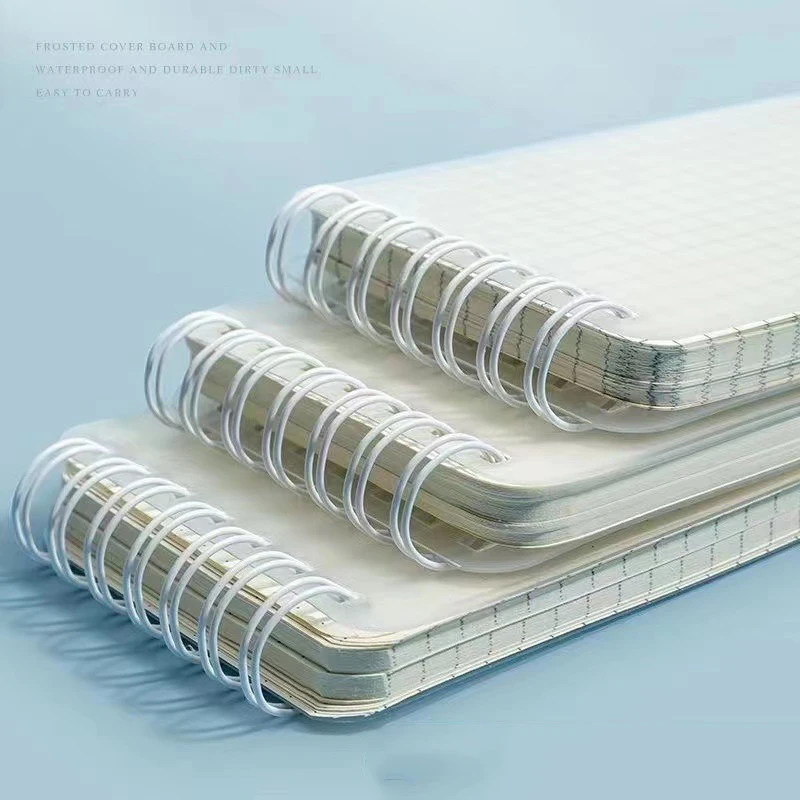 A7 Pocket  Notebook Portable Mini Memo Simple Small  Notepad Coil Booklet Office Stationery