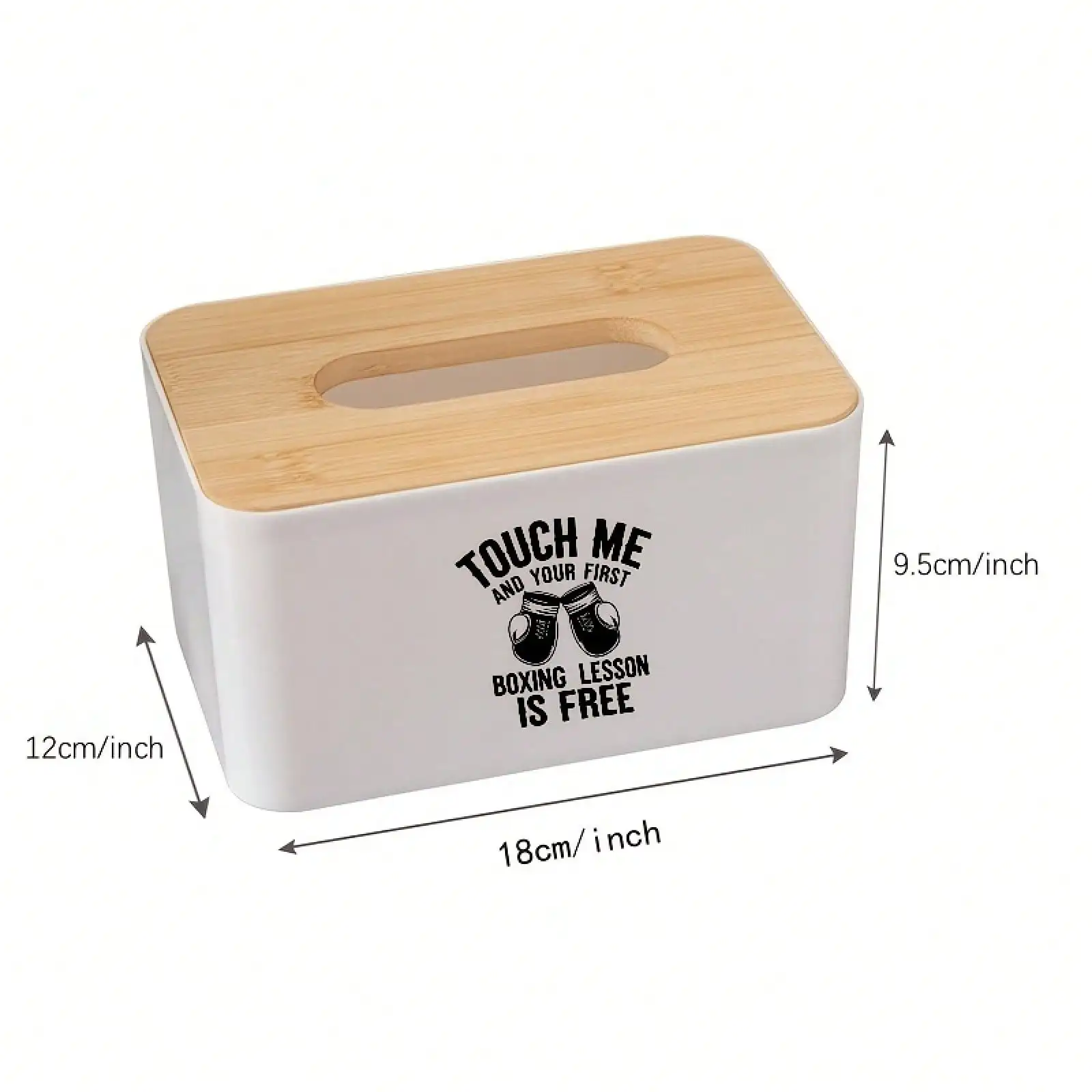 

Space-Saving Rectangular Tissue Storage Box, White Abstract Pattern Desktop Tissue Holder, Bamboo Texture Plastic Napkin Dispenser, Multipurpose Daily Organizer Fit For Kitchen Bedroom Living Room, Elegant Home Furnishing Decor, Wonderful Holiday Decor Gi