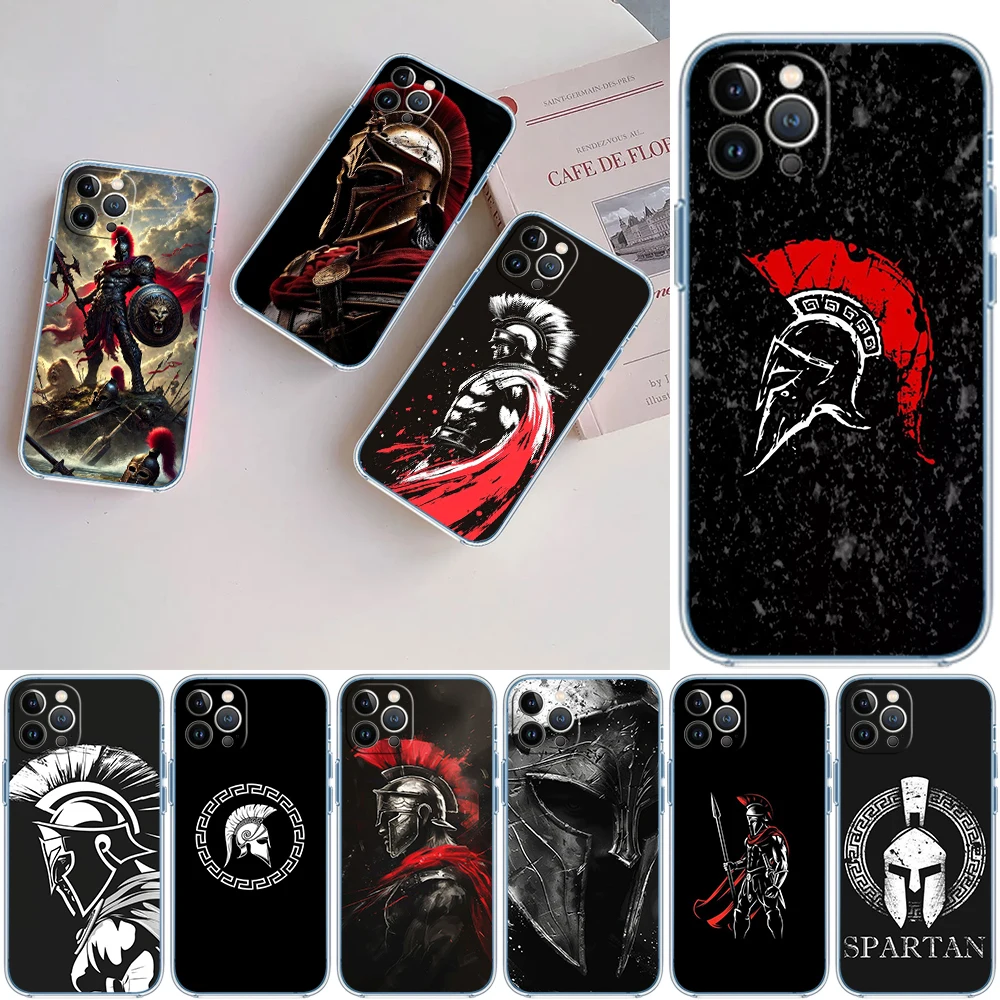 Funda de teléfono DK27 Spartan Warrior para LG K22 K30 K40 K40S K41 K42 K50 K50S K51 K51S K52 K61 K62 K71 K92 Q60 Q61 V40 V50 V60