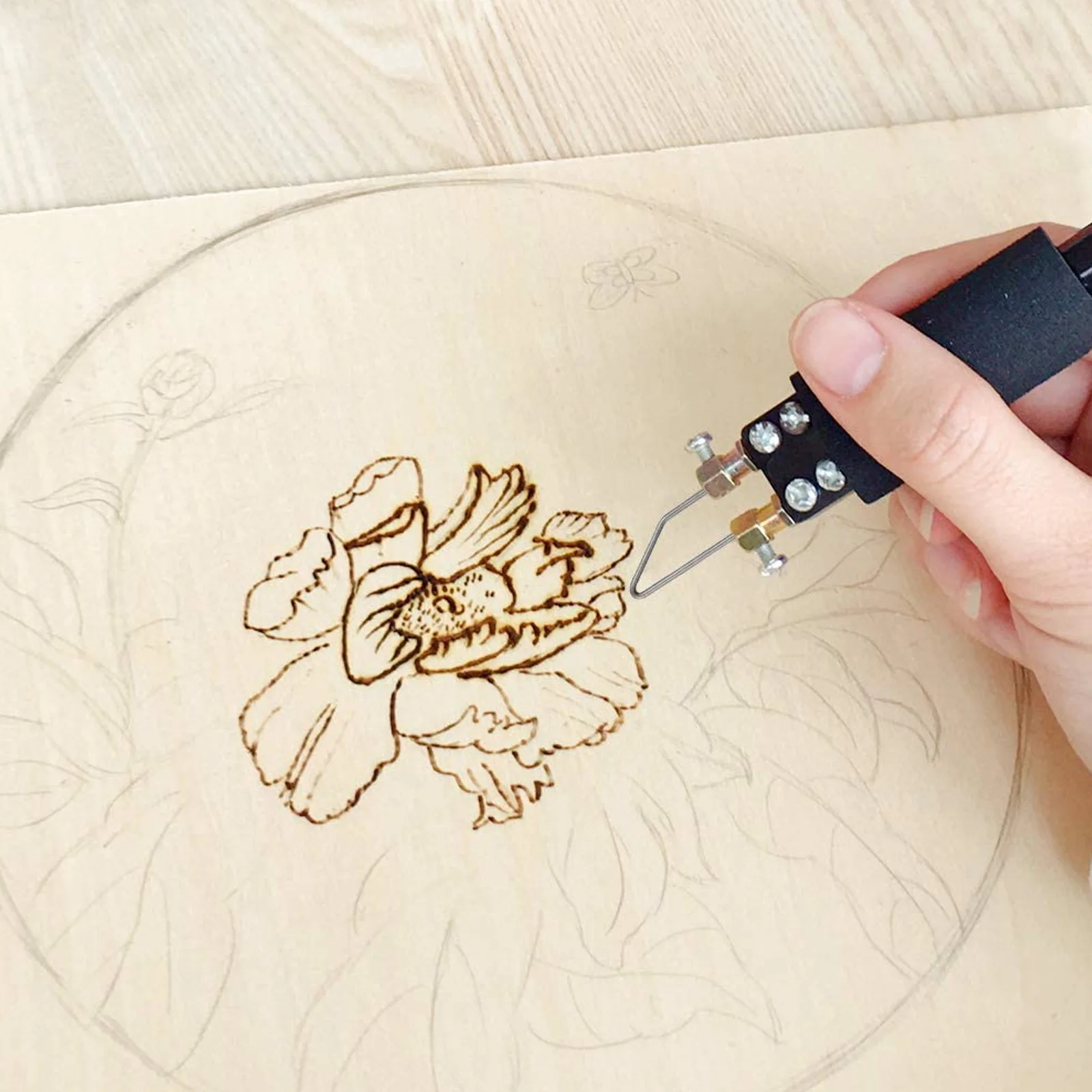 

23pcs Pyrography Machine Tips Metal Iron Heating Wire Replacement Accessories For Wood Burning Durable High Impedance