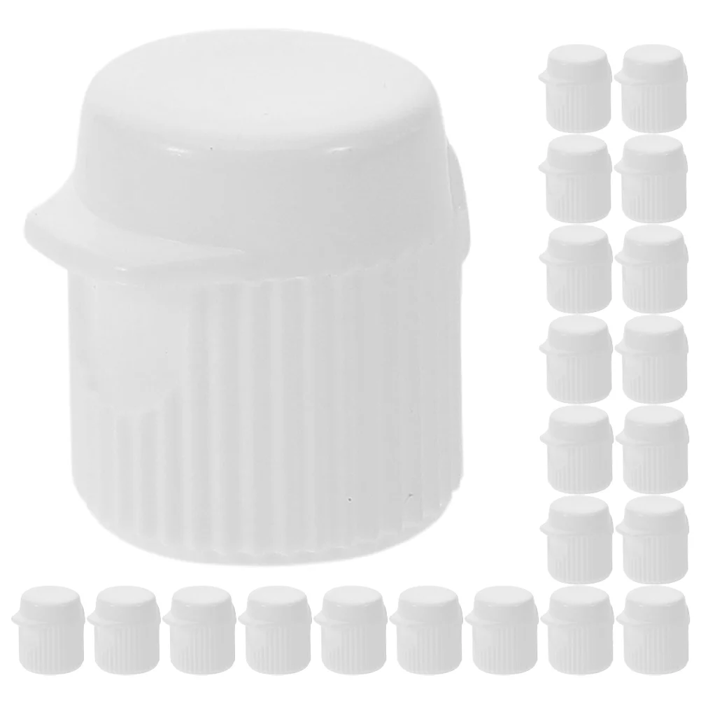 

100 Pcs Toothpaste Cap Small Pop-up Toothbrush Travel Caps Self Closing Lid Tube