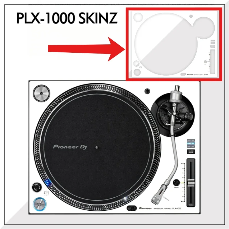 

Pioneer DJ Pioneer PLX-1000 Vinyl Record Player White Protective Film, Waterproof Dust-proof and Friction-proof Protective Patch