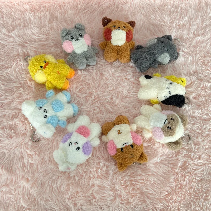 10CM ZB1 Minini Zeroni Dolls Keyring ZEROBASEONE Plush Doll Key Chains