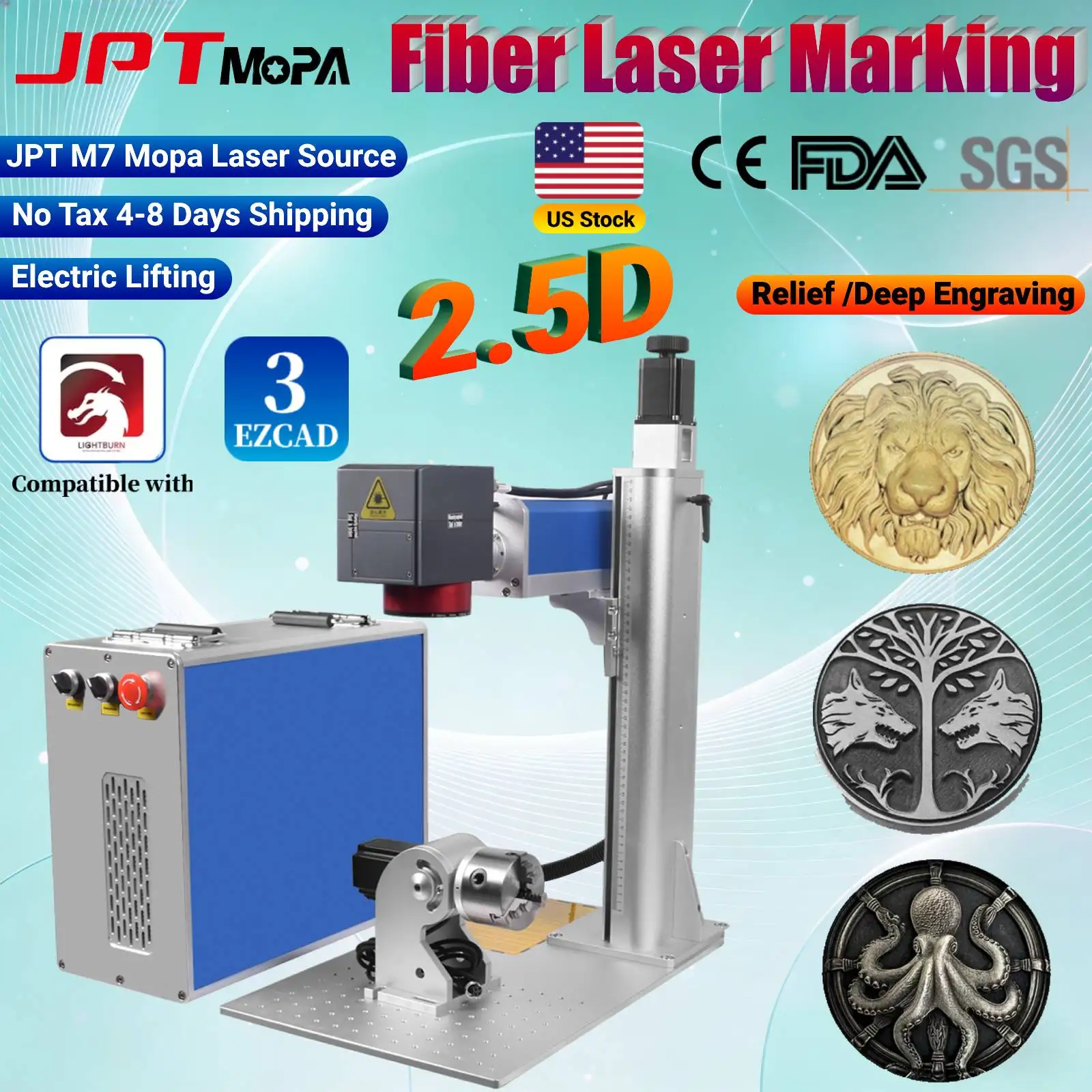 2.5D 300W Jpt Mopa … - image