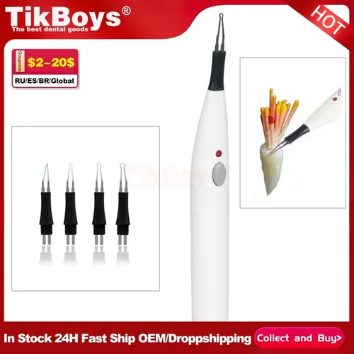 Dental Endo Gutta blanqueamiento Dental higiene bucal cortador de encías Cutta Percha con 4 puntas equipo Dental odontología