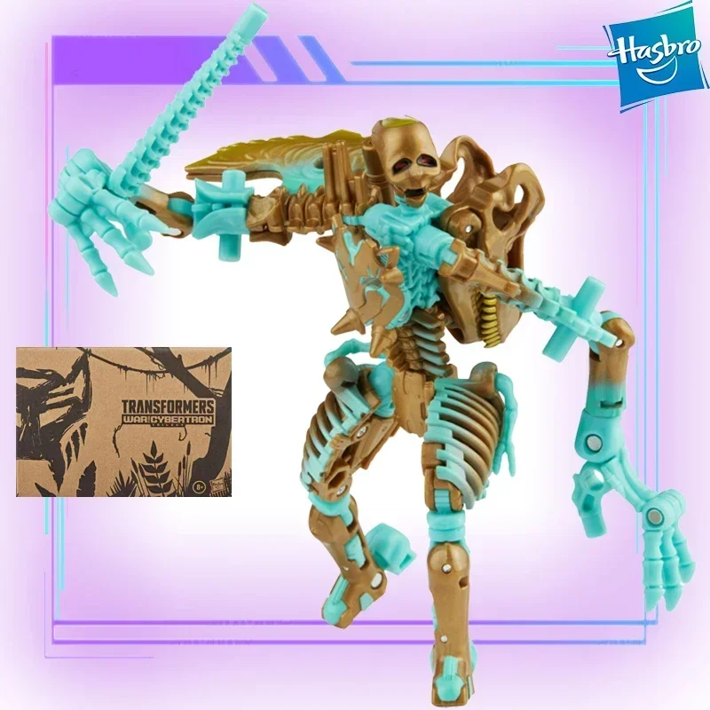 Hasbro Genuine Transformers Deluxe Lava Triceratops Autobot Model Anime Hero Action Figure Children Kids Toys Birthday Gift