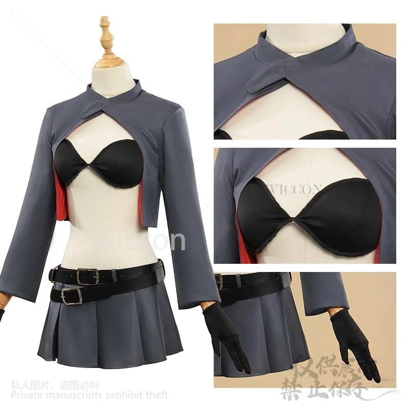 Bishamon コスプレアニメノラガミ衣装 Y2k Jirai Kei Girls@Edgyy^^ パンクヒップスター原宿スチームパンクミニストリートウェアカスタマイズ