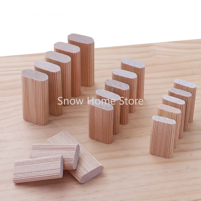 Solid Wood Wood Tip Beech Wood Cork Bolt Woodworking Furniture Splicing Connector