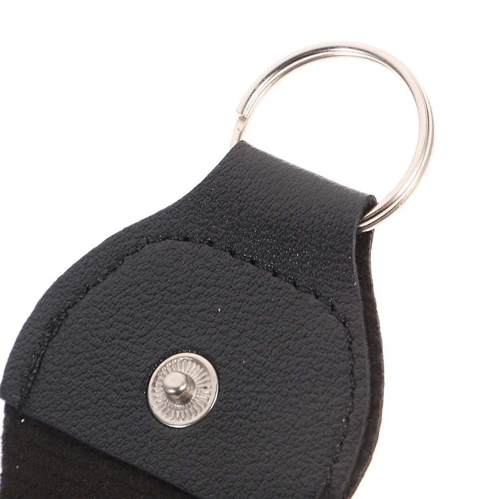 

4Pcs Guitar Plectrum Holder Case Portable Durable Keychain Compact Size Storage Bag for Guitar Bass Ukulele Picks