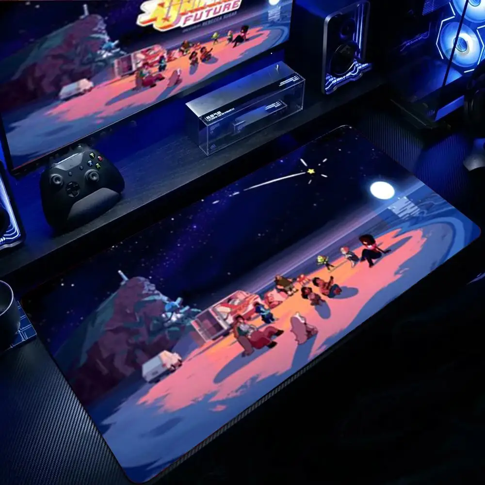 Steven Universe Mauspad, großes Gaming-Mauspad, LockEdge, verdickte Tischunterlage für Computer, Tastatur, Schreibtisch