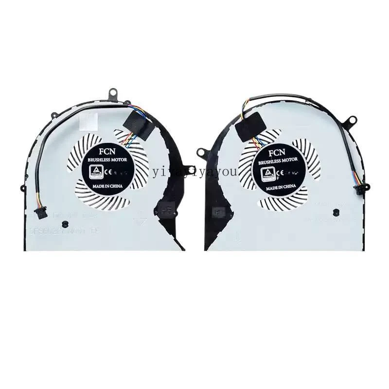 CPU GPU Cooling Fan for ASUS ROG Strix FX503 FX503VD GL703 GL703V GL703VM FX63V FX63VM DFS552012M00T FK7V DFS602212M00T FK7W