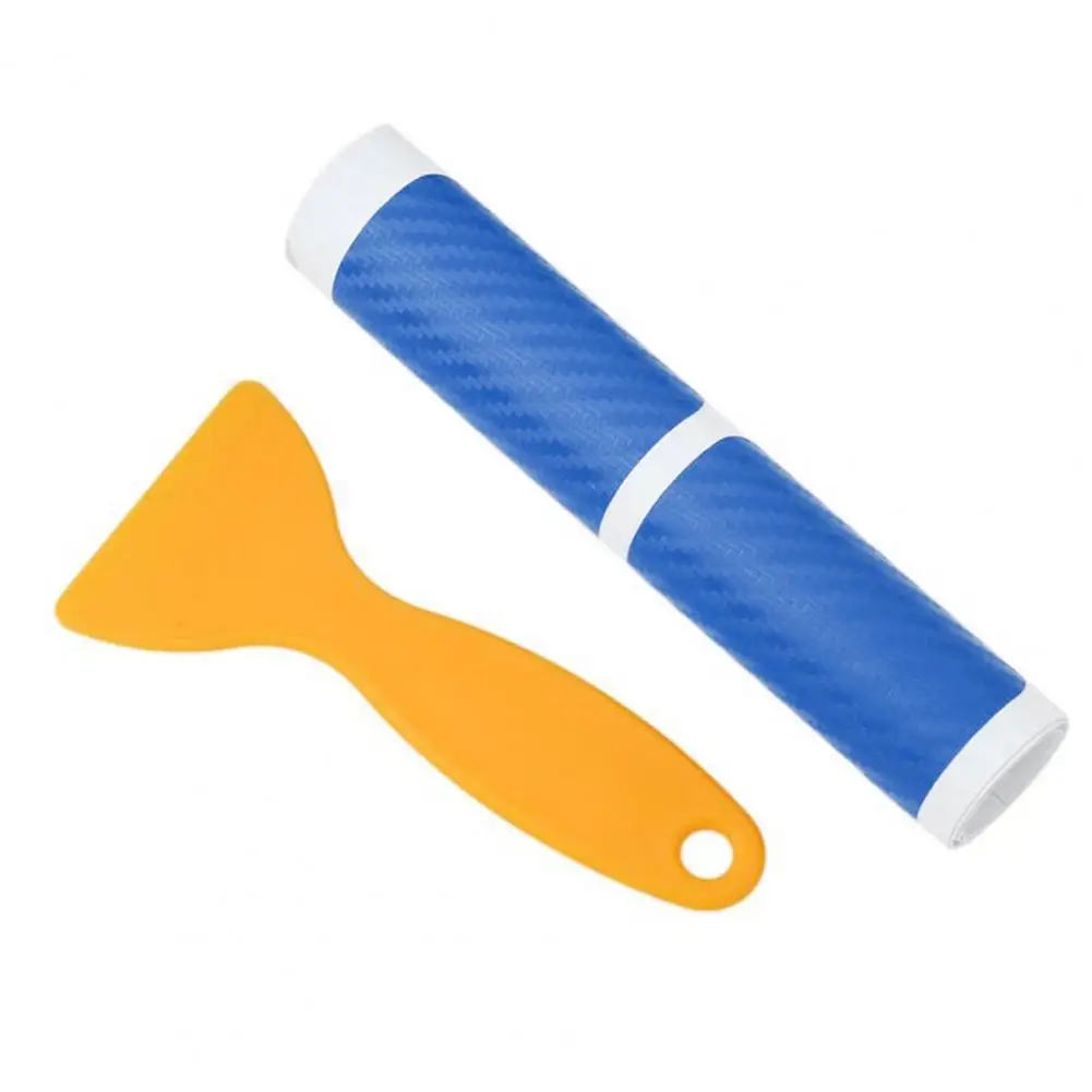 عتبة باب السيارة ملصق عالمي مضاد للخدش من ألياف الكربون ذاتي اللصق لوحة الباب الأمامي والخلفي للسيارة ملصق تزيين #6